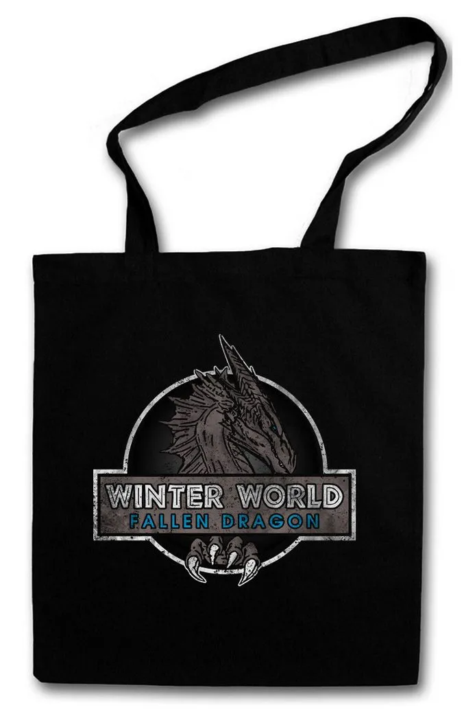 Urban Backwoods Beuteltasche Winter World Stofftasche Game Dragon Of Drache Thrones Fallen Blauer (1-tlg), Nachtkönig Nightking Weißer White