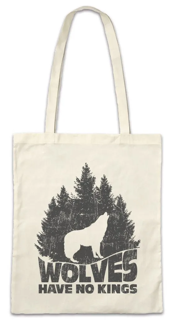 Urban Backwoods Beuteltasche Wolves Have No Kings II Stofftasche The Farseer Wolf Wulf Trilogy Fitz (1-tlg), Der Weitseher Chivalry Hobb