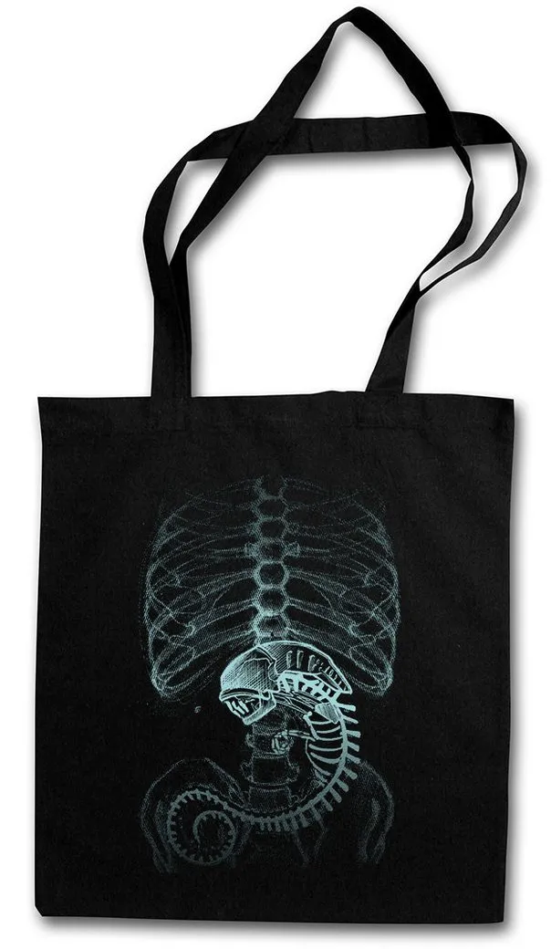 Urban Backwoods Beuteltasche Xenomorph Alien Stofftasche Ripley Prometheus Nostromo Weyland SciFi (1-tlg), Ripley Aliens Saga