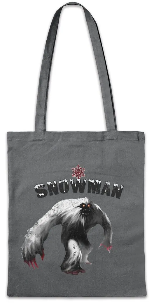 Urban Backwoods Beuteltasche Yeti II Stofftasche Monster Bigfoot Creature Sasquatch Nepal Ape (1-tlg), Schneemensch Affe Himalaya Sabretooth