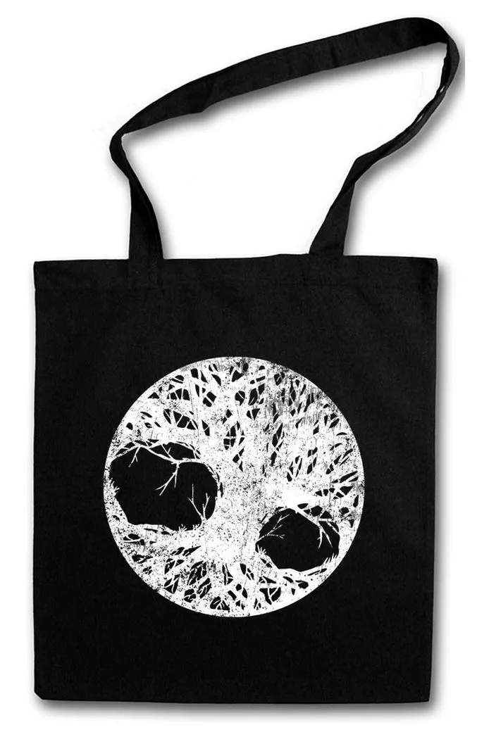 Urban Backwoods Beuteltasche Yggdrasil Life Tree I Stofftasche Celtic Paganism Wotan Thor Vikings (1-tlg), Odin Wikinger Tree Life