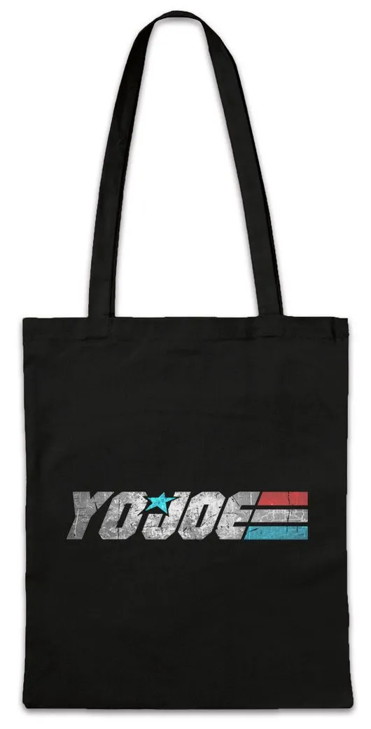 Urban Backwoods Beuteltasche Yo Joe Stofftasche Commander Real GI Cobra Destro American Action Hero (1-tlg), Force Movie 80s Eighties