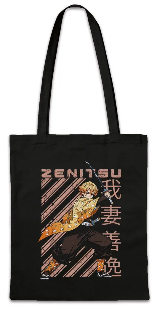 Urban Backwoods Beuteltasche Zenitsu Katana Stofftasche Demon Kamado Nezuko Anime Slayer Zenitsu (1-tlg), Tanjiro Agatsuma Hashibira Muzan