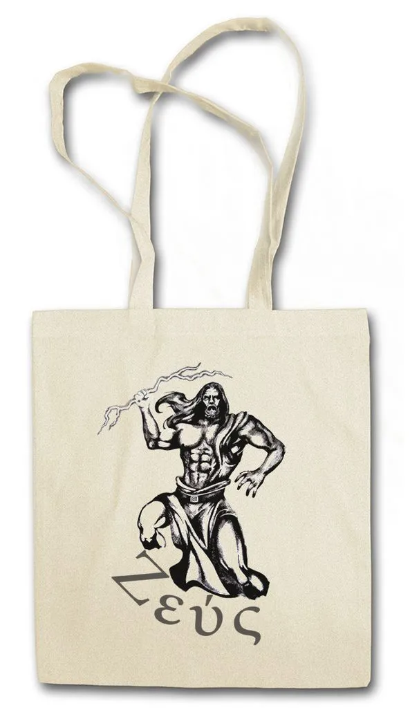 Urban Backwoods Beuteltasche Zeus Stofftasche Göttervatter Mythology Griechenland Greek Olymp Greek (1-tlg), Anncient Gods Götter Hades