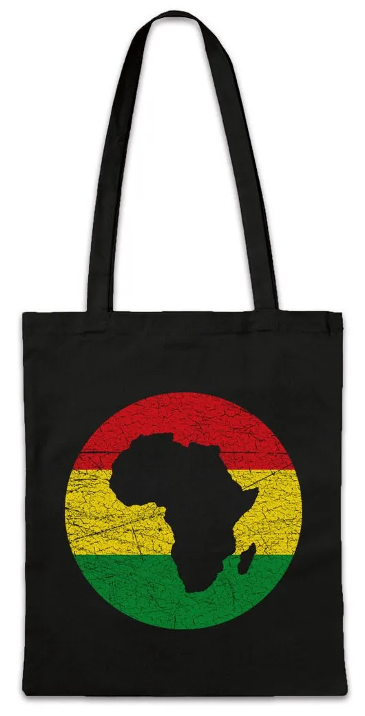 Urban Backwoods Beuteltasche Zion Africa Circle Stofftasche Jah Ras Musik Babylon Irie Reggae (1-tlg), Babylon Music Marley Irie