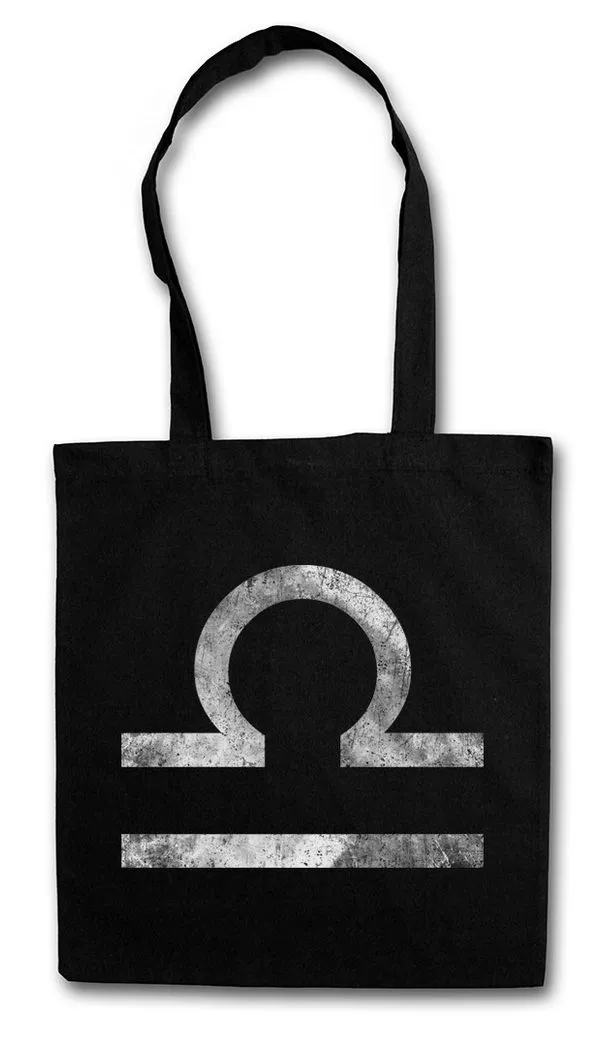 Urban Backwoods Beuteltasche Zodiac Sign Virgo Stofftasche Jungfrau Virgin Horoskop Tierkreis (1-tlg), Tierkreiszeichen Sternzeichen Ekliptik Star
