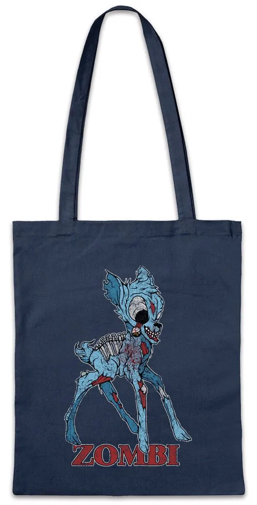Urban Backwoods Beuteltasche Zombi II Stofftasche Reh Hirsch Bambi Deer Fun Dracula Vampir Vampire (1-tlg), Bat Zombie Splatter Gore