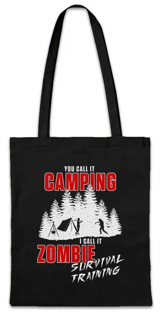 Urban Backwoods Beuteltasche Zombie Survival Training Stofftasche Camping Walking Horror Camp Dead (1-tlg), Living Zombie Zombies