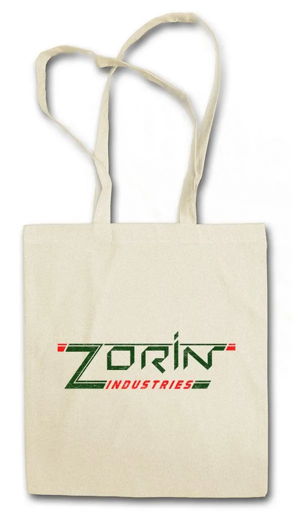 Urban Backwoods Beuteltasche Zorin Industries I Stofftasche James Company Logo Sign MI6 Bond A View (1-tlg), To Kill