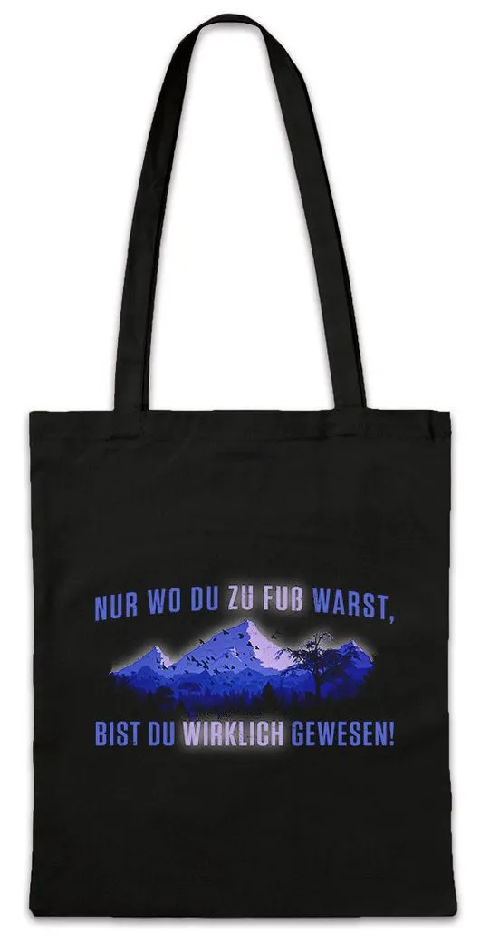 Urban Backwoods Beuteltasche Zu Fuß Mountains Stofftasche Outdoor Trekking Hiking Wanderung Camping (1-tlg), Outback Wandern Natur