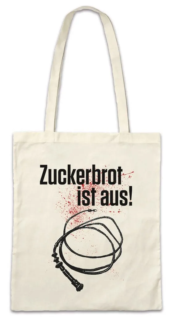 Urban Backwoods Beuteltasche Zuckerbrot Ist Aus Stofftasche Body Building Kraftsport Sport Training (1-tlg), Spaß Fun Hardcore Disziplin