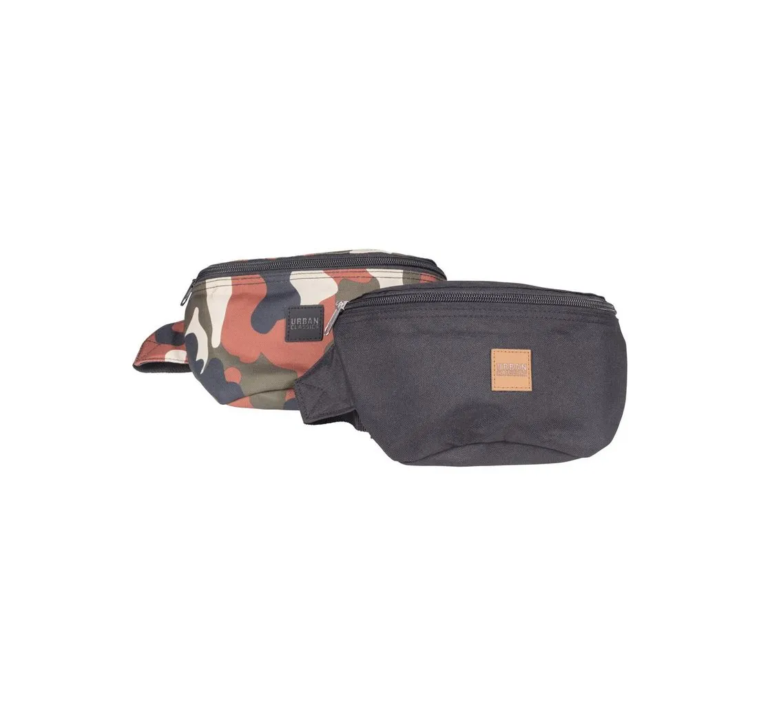 URBAN CLASSICS Mini Bag Urban Classics Unisex Hip Bag 2-Pack (1-tlg)