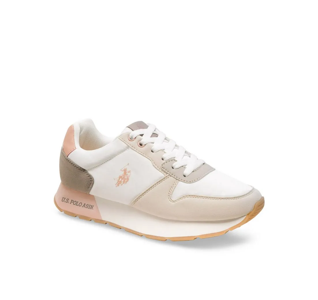 U.S. POLO ASSN U.S. Polo Assn. Sneakers Damen KITTY002A Beige, Weiß Sneaker