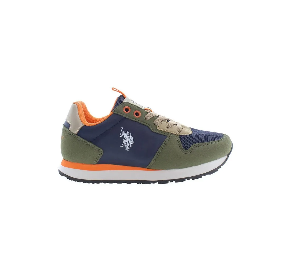 U.S. POLO Sneaker Bester Preis: Kinder Sportschuh Blau mit