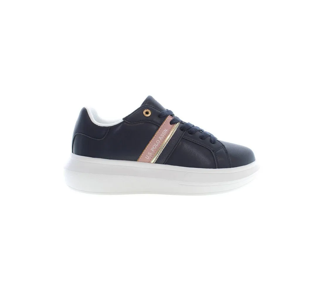 U.S. POLO Sneaker Damen Sportschuh Blau: Stilvoll & Sportlich mit