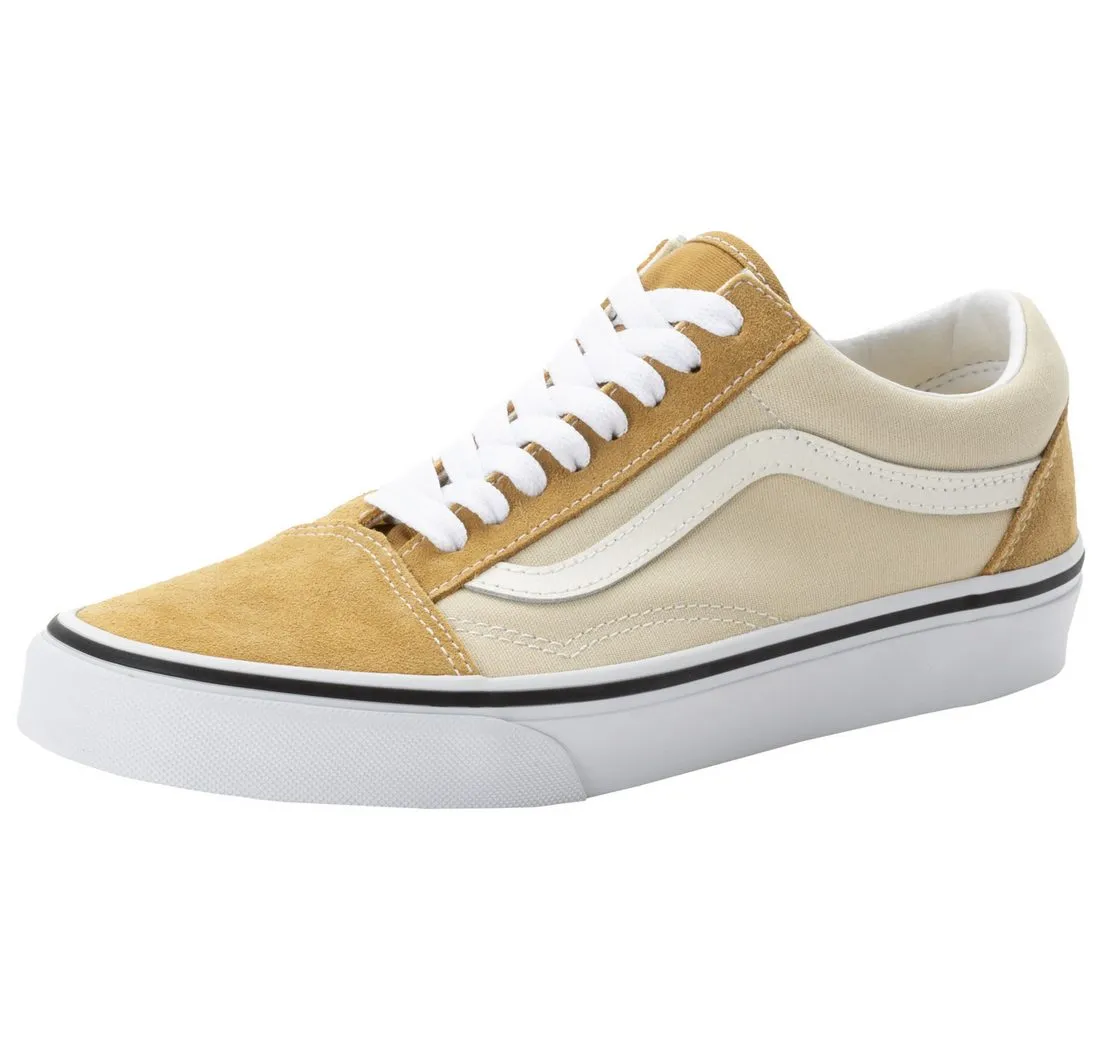 VANS Old Skool Sneaker mit kontrastfarbenem Logo an der Ferse