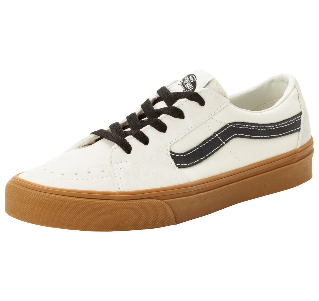 VANS SK8-Low Sneaker mit kontrastfarbenem Logo an der Ferse