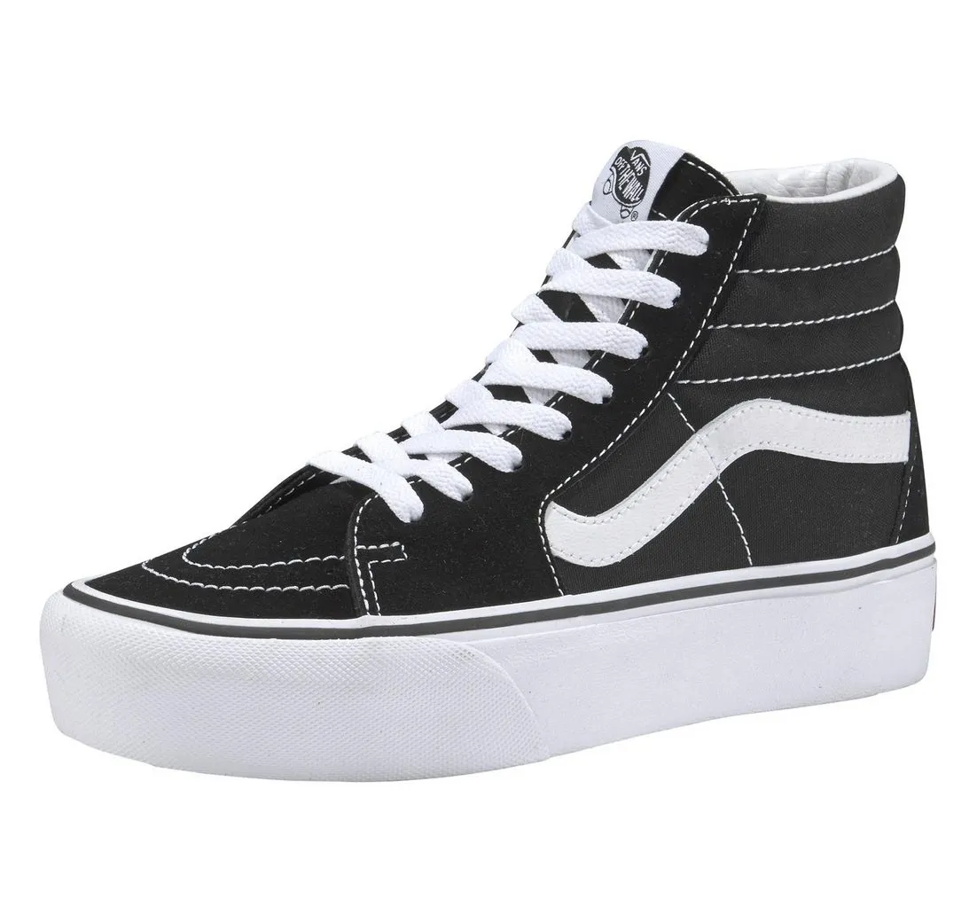 VANS UA SK8-Hi Platform 2.0 Plateausneaker aus textilem Canvas-Material
