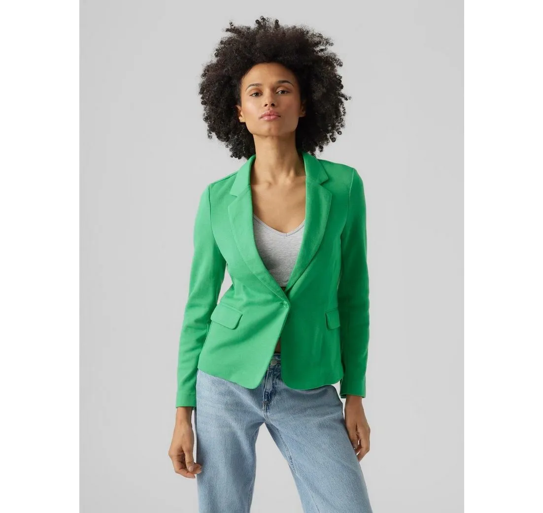 VERO MODA Jerseyblazer VMJULIA LS BLAZER JRS NOOS mit Knopfleiste