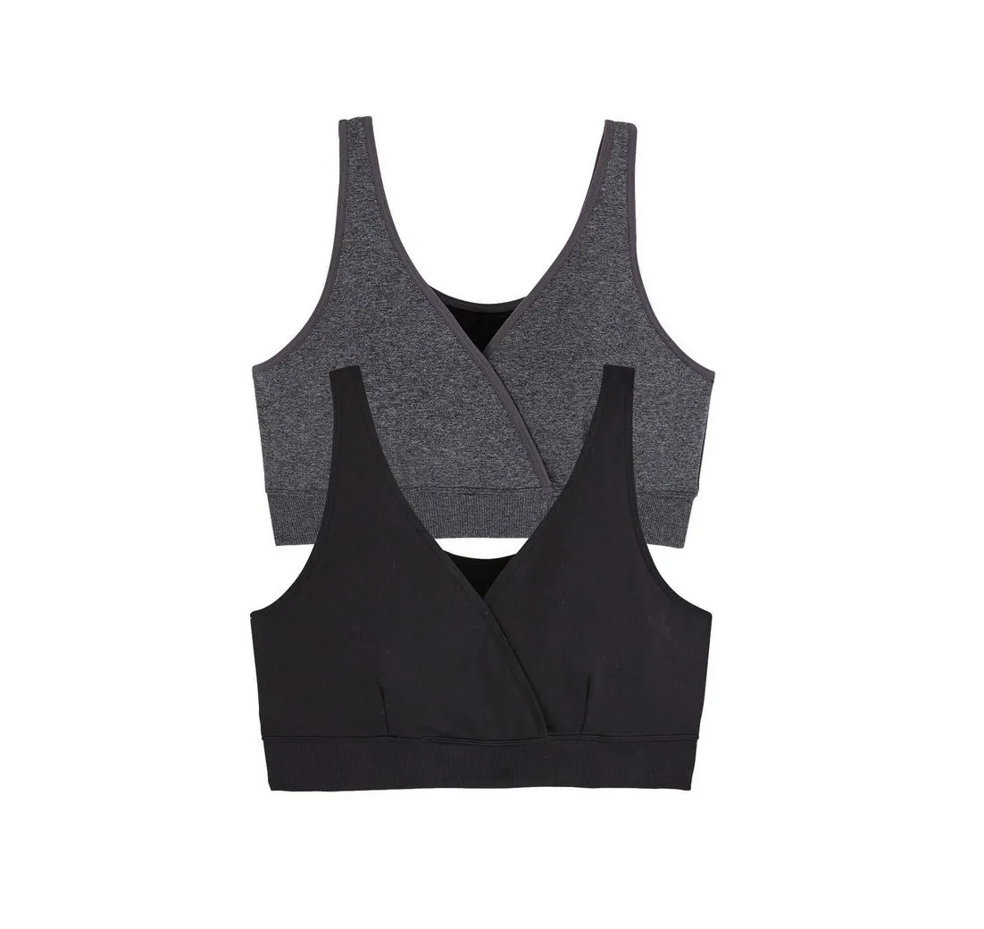 VERTBAUDET Still-BH 2er-Pack nahtlose Still-BHs, Mikrofaser