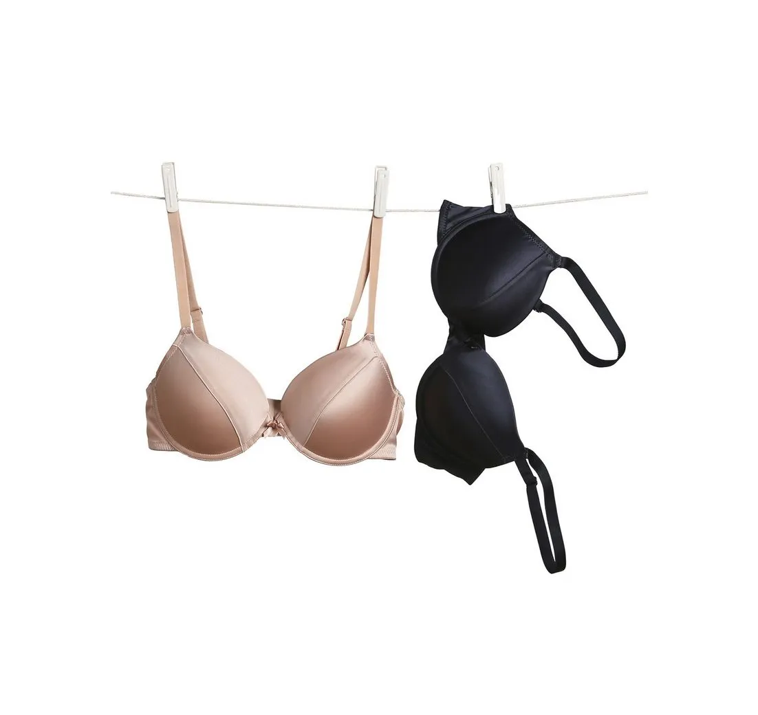 VERTBAUDET Still-BH 2er-Pack Still-BHs aus Mikrofaser-Satin 2er-Pack