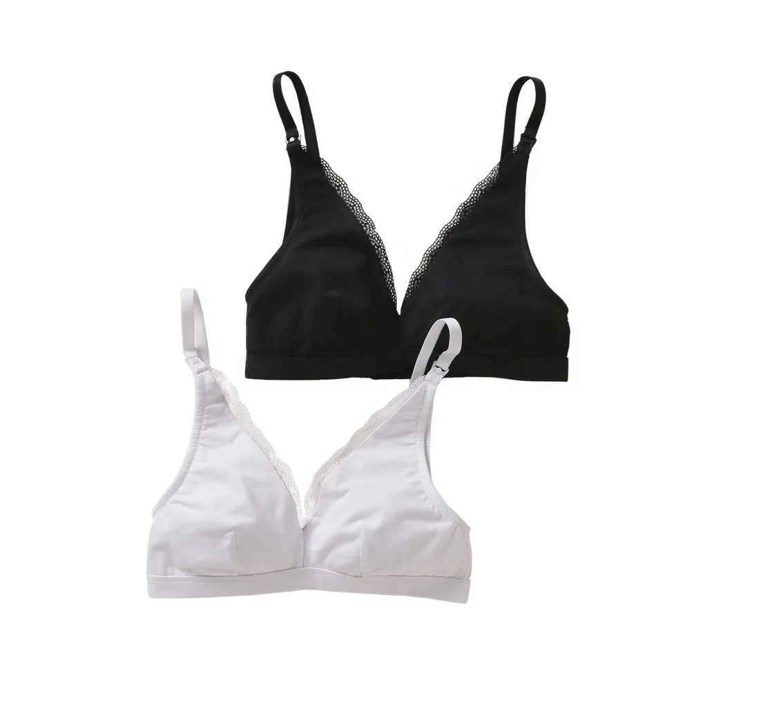 VERTBAUDET Still-BH 2er-Pack Still-BHs ohne Bügel