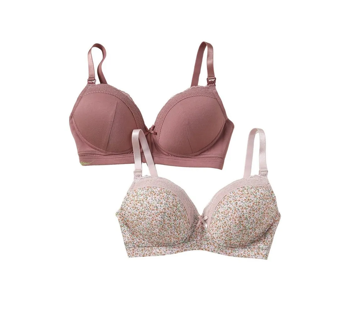 VERTBAUDET Still-BH 2er-Pack wattierte Still-BHs