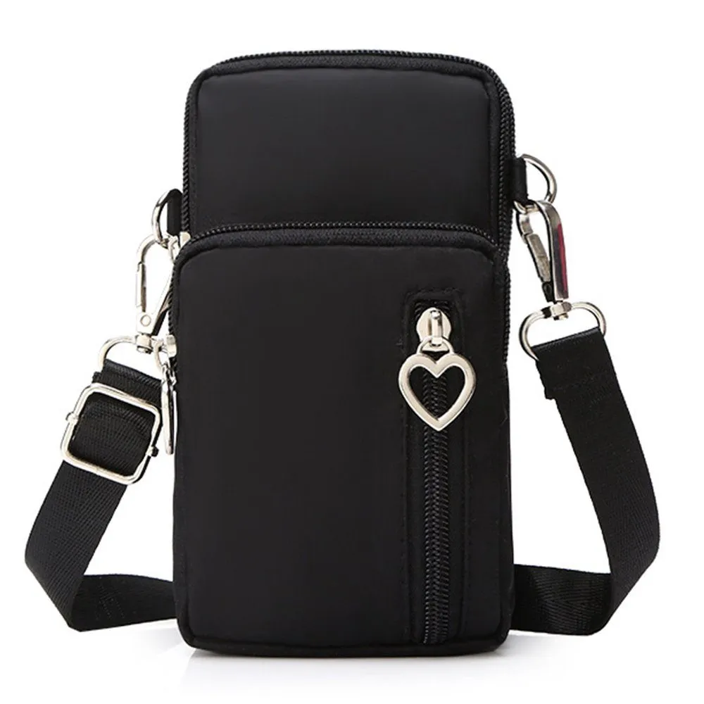 VIVIHEYDAY Mini Bag Handytasche Schultertasche Nylon Kleine Crossbody Tasche Handytasche, Damen-Umhängetasche