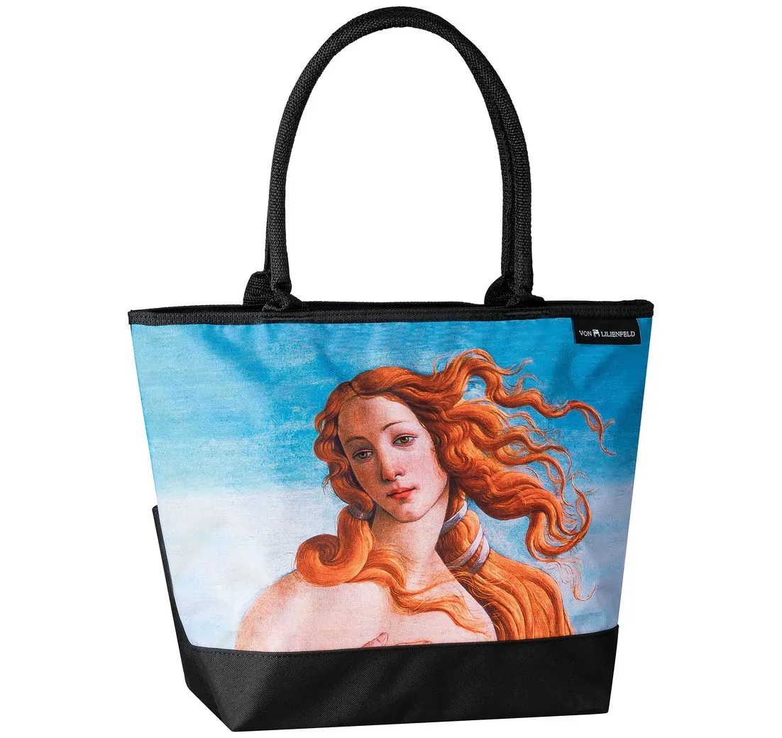 von Lilienfeld Handtasche Shopper Kunst Motiv Sandro Botticelli Geburt der Venus Shopper, besonders strapazierfähig, leicht