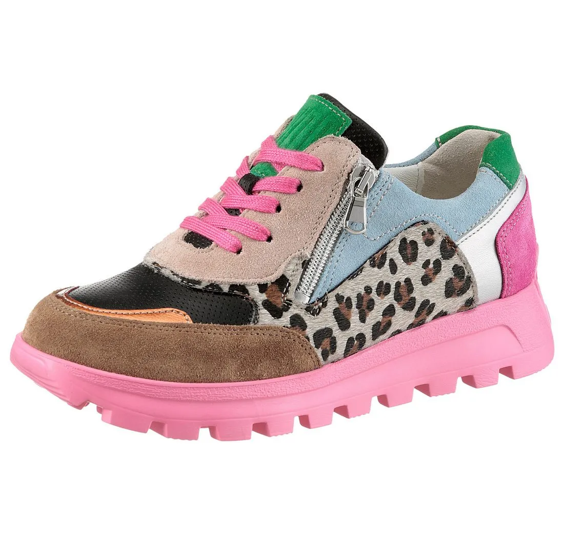 WALDLÄUFER H-AJALA Keilsneaker in Komfortweite H = sehr weit, Freizeitschuh, Halbschuh, Schnürschuh