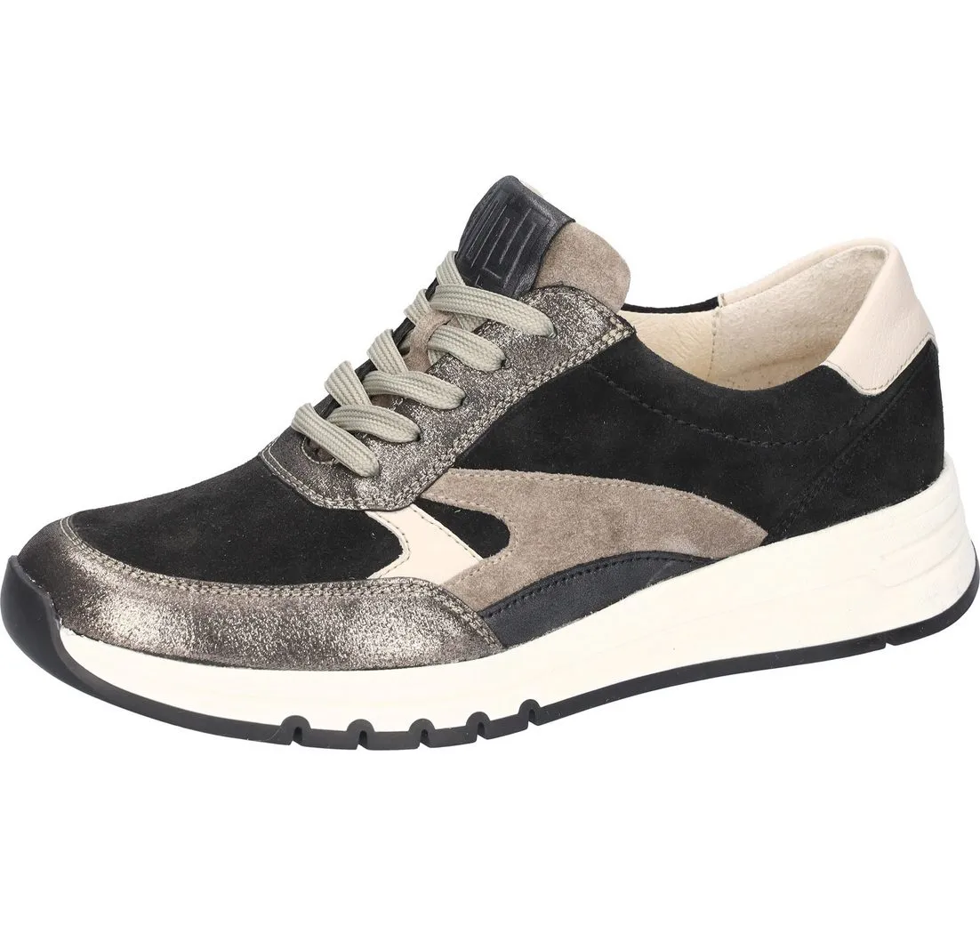 WALDLÄUFER H-APRIL Keilsneaker Bequemschuh, Halbschuh, Schnürschuh, komfortable Weite H (sehr weit)