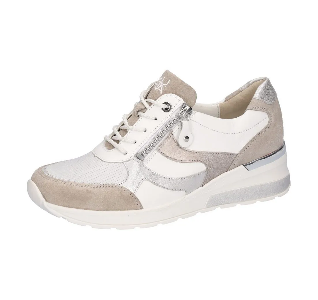 WALDLÄUFER H-CLARA Keilsneaker, Schnürer, Halbschuh, Komfortschuh, mit herausnehmbarer Einlage