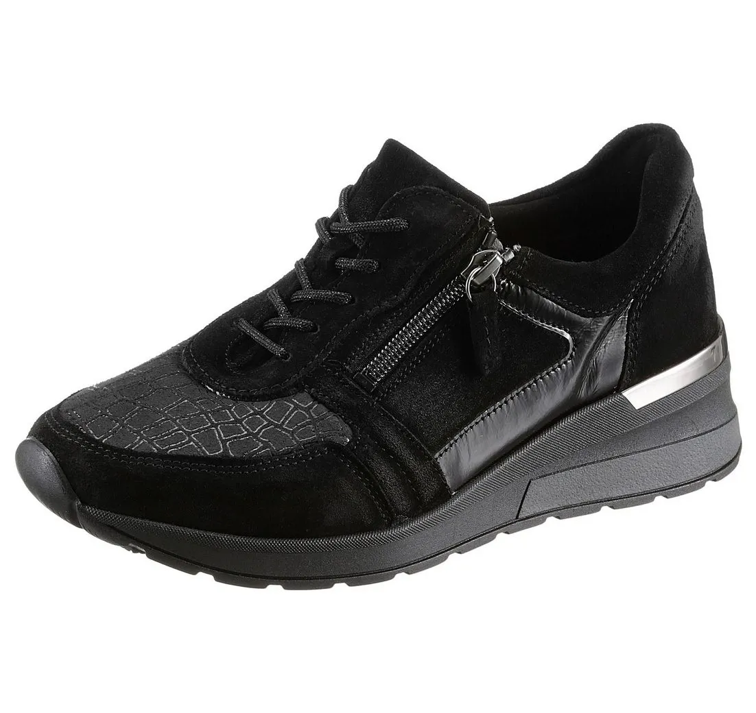 WALDLÄUFER H-CLARA-SOFT Keilsneaker mit komfortabler Orthotritt-Ausstattung, Weite H