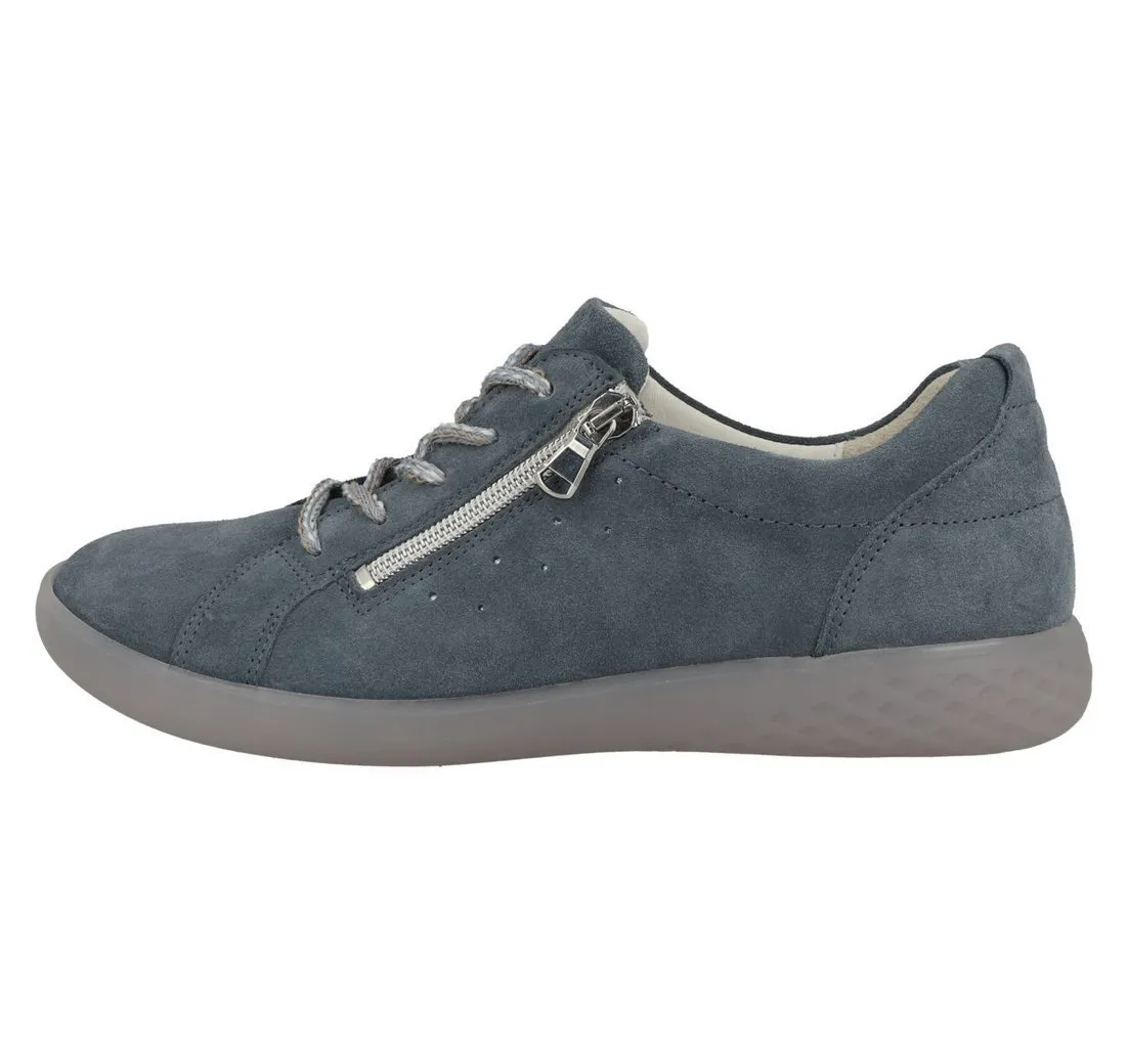 WALDLÄUFER H-Cloé Damen Sneaker Turnschuhe, Sportschuhe, Freizeitschuhe, Halbschuhe, Schnürschuhe