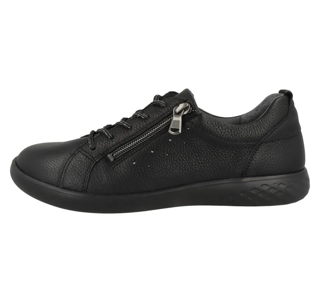 WALDLÄUFER H-Cloé Damen Sneaker Turnschuhe, Sportschuhe, Freizeitschuhe, Halbschuhe, Schnürschuhe