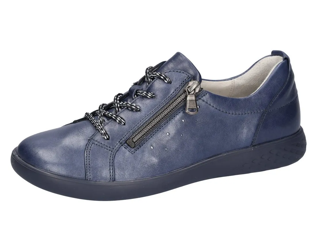 WALDLÄUFER H-CLOÉ Sneaker, Freizeitschuh, Halbschuh, Schnürschuh in Komfortweite H = sehr weit