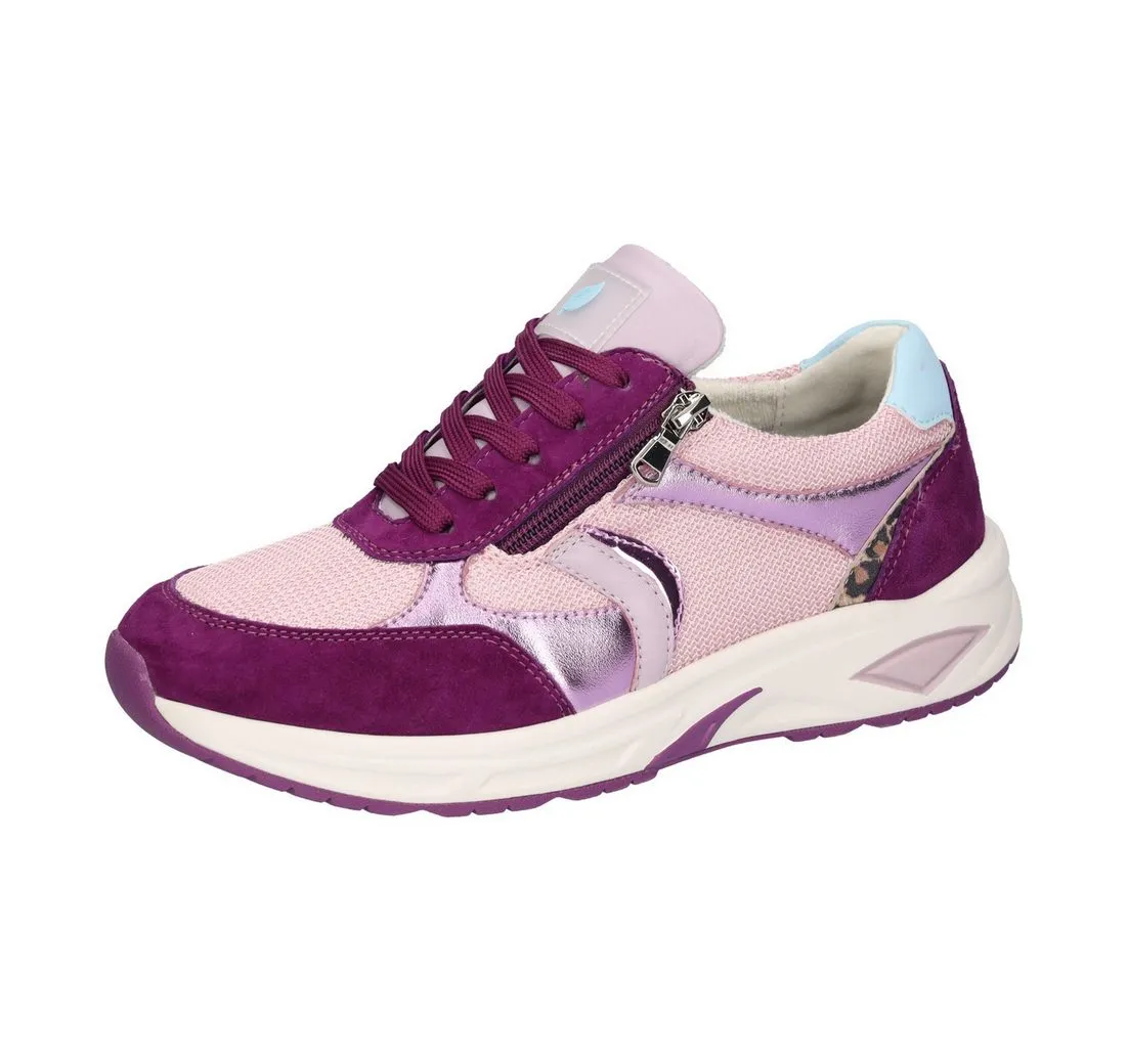 WALDLÄUFER H-JILL Sneaker, Bequemschuh, Komfortschuh in H-Weite, seitlicher Reißverschluss