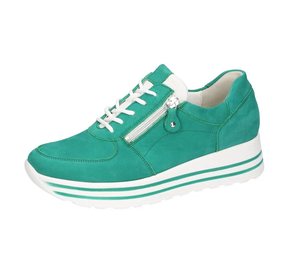 WALDLÄUFER H-LANA Plateausneaker, Schnürer, Halbschuh, Komfortschuh, Reißverschluss, H-Weite