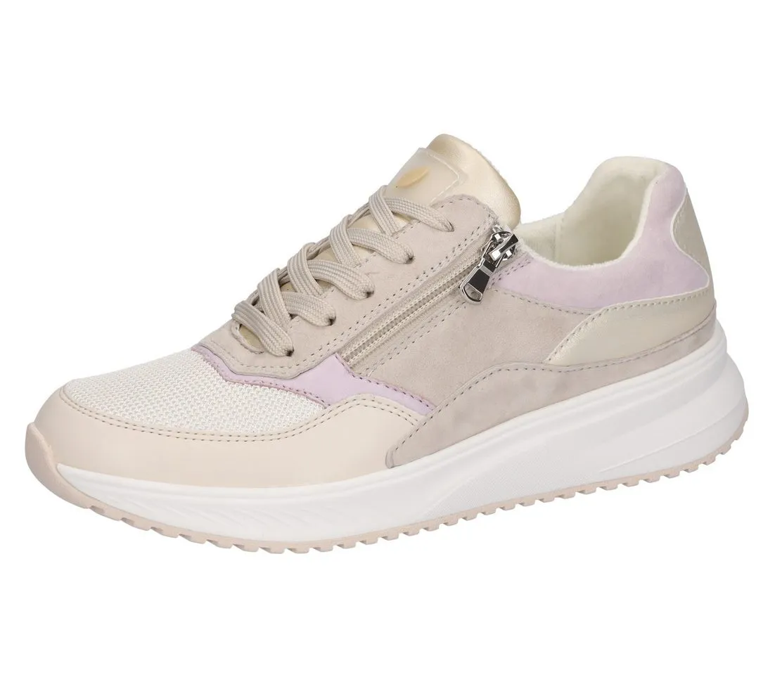 WALDLÄUFER H-MARA Plateausneaker, Halbschuh, Freizeitschuh, Schnürschuh in Komfortweite H