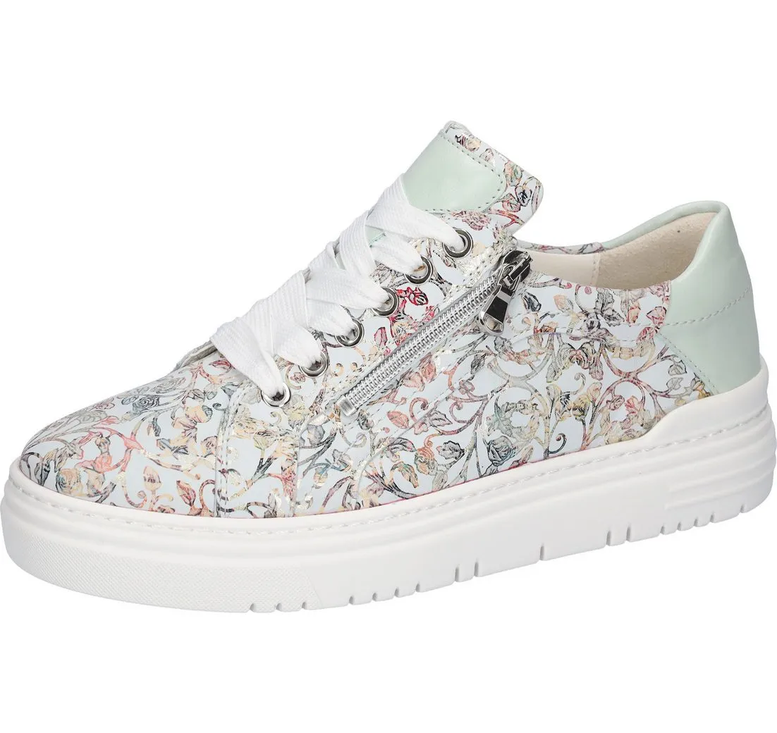 WALDLÄUFER H-TAMIRA Plateausneaker, Schnürschuh, Halbschuh, Komfortschuh, bequeme H-Weite