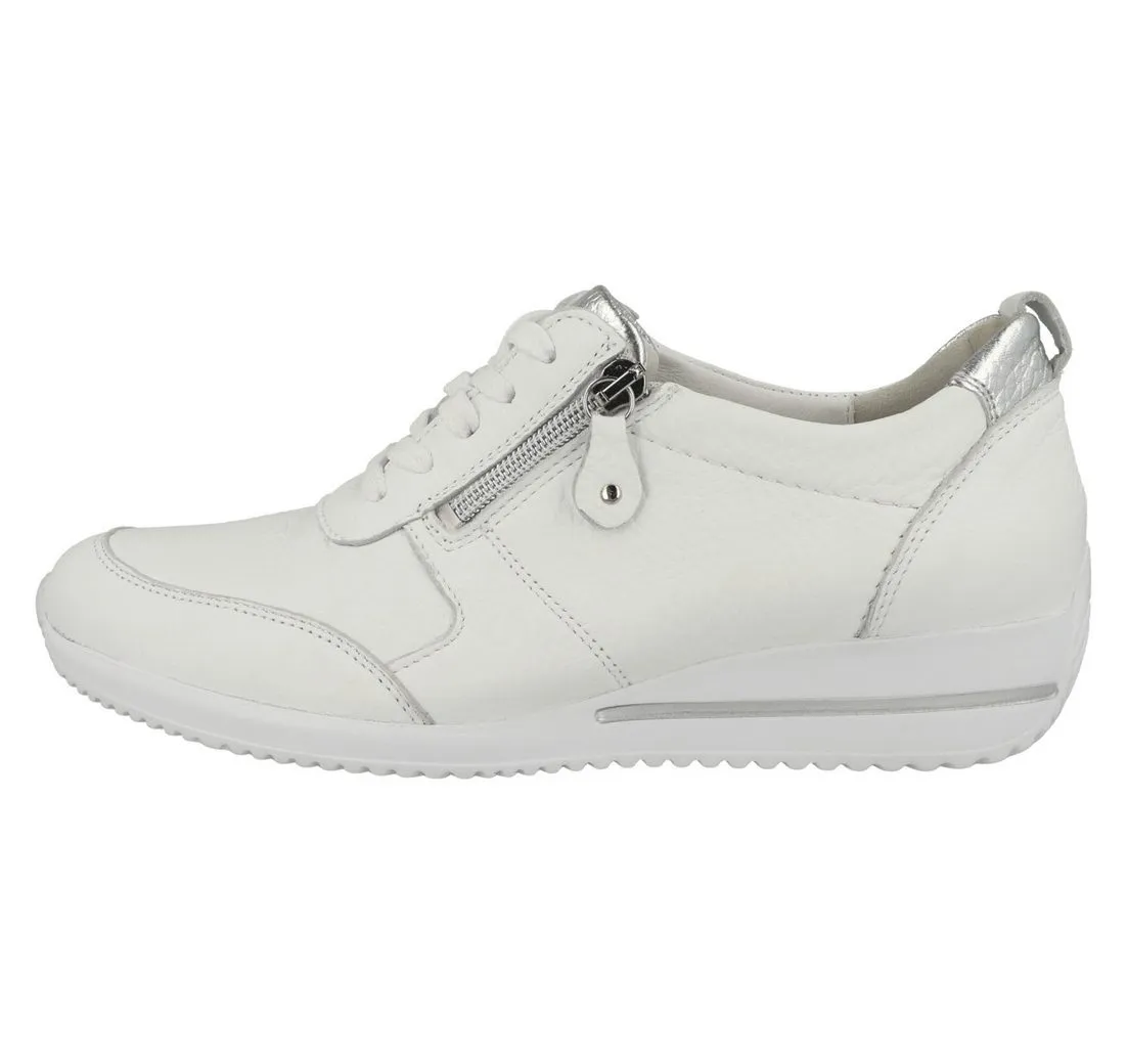 WALDLÄUFER Himona Damen Sneaker Turnschuhe, Sportschuhe, Freizeitschuhe, Halbschuhe, Schnürschuhe