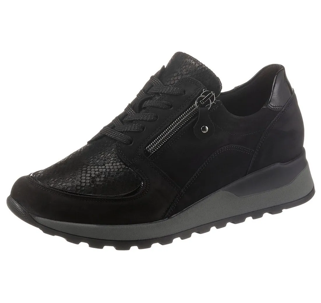 WALDLÄUFER HIROKO Keilsneaker G-Weite, Orthotritt-Ausstattung, Freizeitschuh, Halbschuh, Schnürschuh