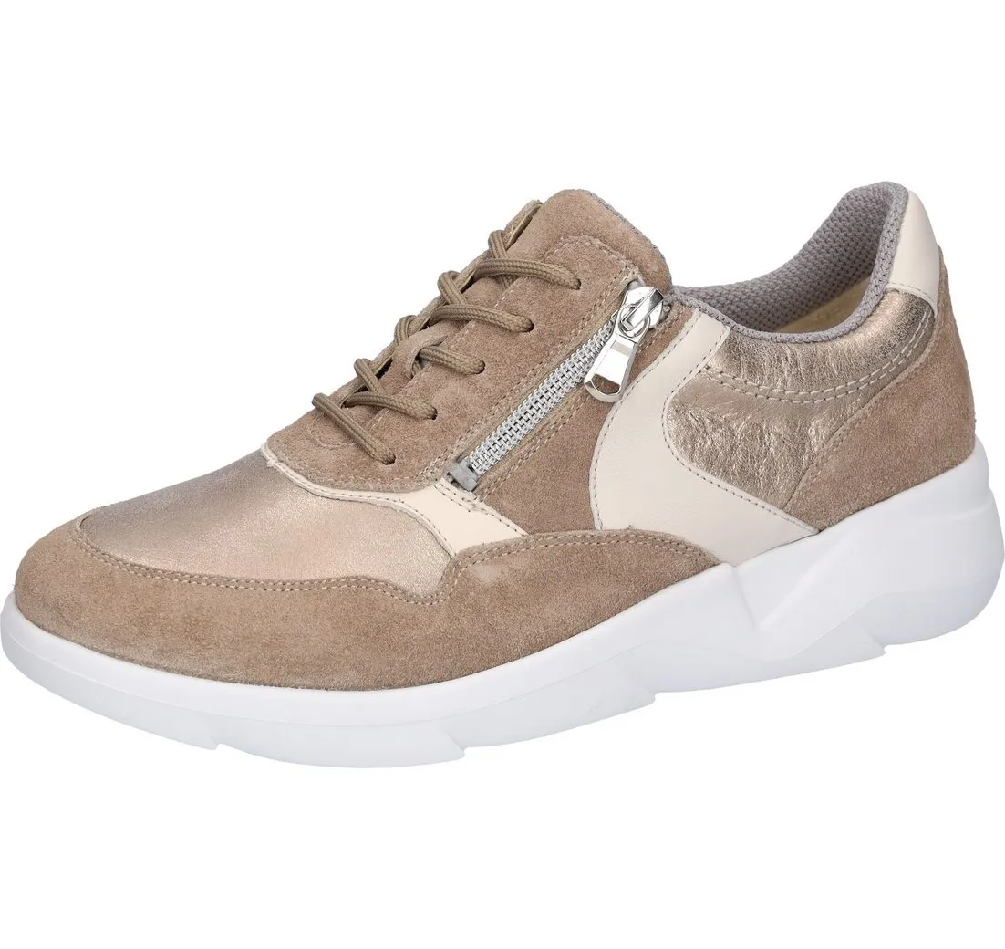 WALDLÄUFER K-FUNKY Keilsneaker, Schnürschuh, Halbschuh, Komfortschuh, Reißverschluss, K-Weite
