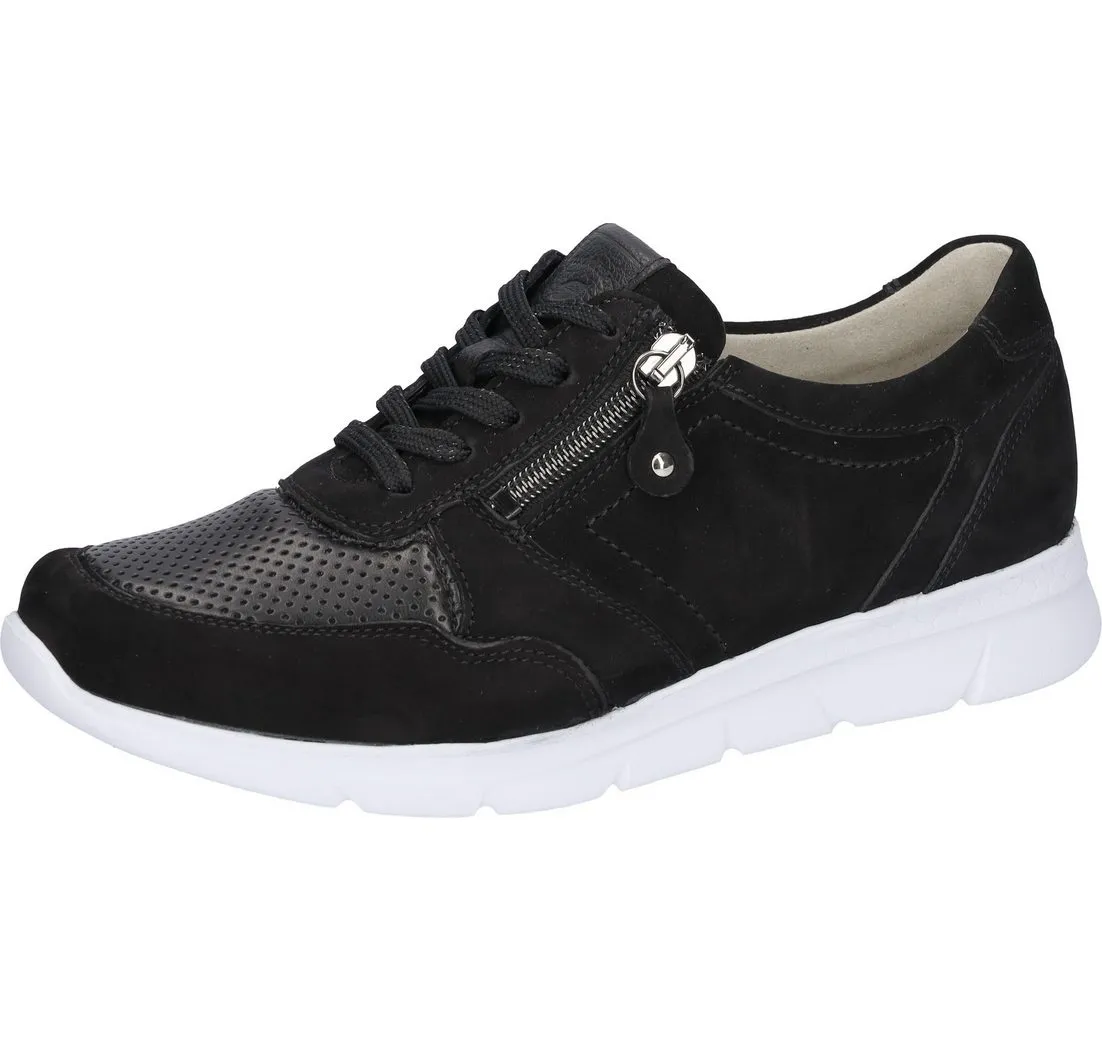 WALDLÄUFER K-JENNY Sneaker, Komfortschuh, Bequemschuh mit Orthotritt, in extrabreiter Weite K