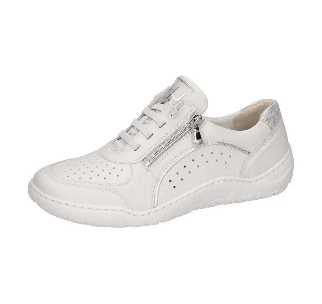WALDLÄUFER K-MILENA Slip-On Sneaker, Bequemschuh, Komfortschuh in extrabreiter Schuhweite K