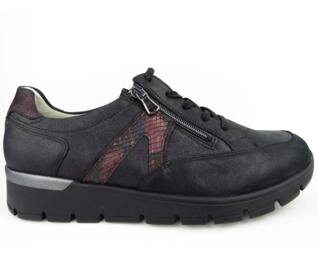 WALDLÄUFER K-Ramona schwarz kombi. Sneaker