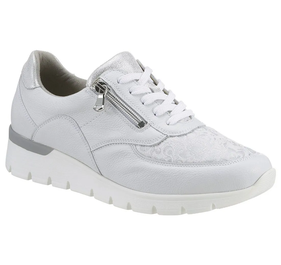 WALDLÄUFER K-RAMONA-Soft Sneaker in Weite K, mit Orthotritt, Freizeitschuh, Halbschuh, Schnürschuh