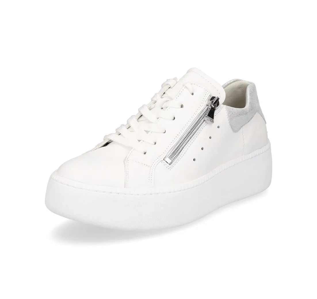 WALDLÄUFER Waldläufer Damen Plateau Sneaker Nicky weiß Sneaker