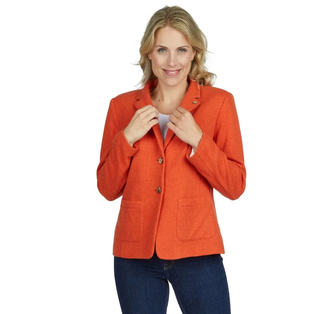 WHITE LABEL Jerseyblazer mit aufgesetzten Taschen