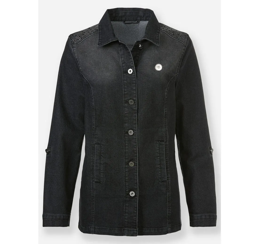 WITT Blusenblazer Jeansbluse